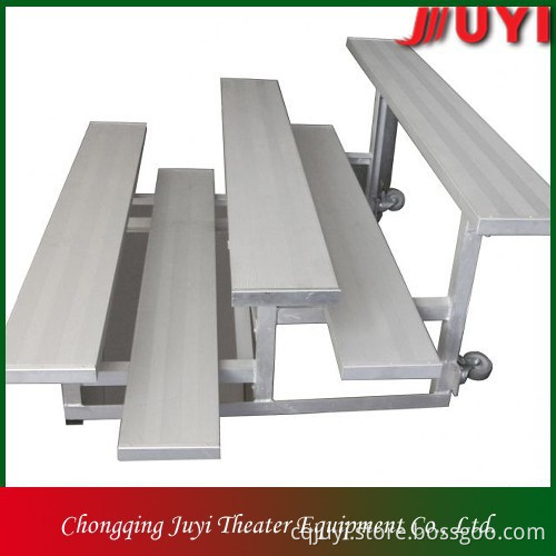 JY-717 Factory Price Metal Outdoor bleachers folding aluminum bleachers Gym grandstand bleachers